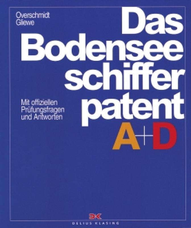 Buch: Bodenseeschifferpatent A + D